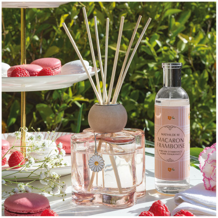 detail Mathilde M. - MACARON FRAMBOISE, vonný difuzér 180ml