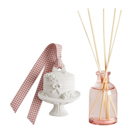 detail Mathilde M. - MACARON FRAMBOISE, difuzér 50ml a vonný jíl