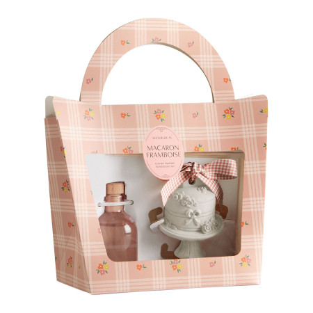 detail Mathilde M. - MACARON FRAMBOISE, difuzér 50ml a vonný jíl