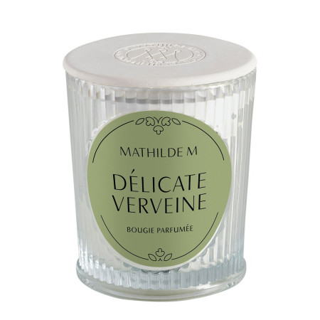 detail Mathilde M. - DÉLICATE VERVEINE, vonná svíčka 145g, 45h hoření