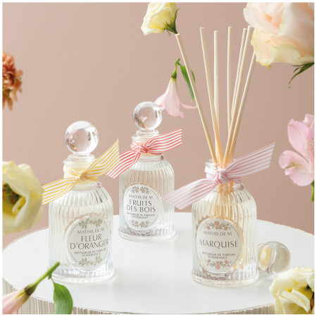detail Mathilde M. - MARQUISE, difuzér 90ml Fleurs