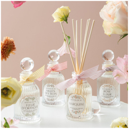 detail Mathilde M. - ROSE ÉLIXIR, difuzér 100ml Fleurs