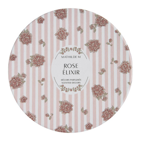 detail Mathilde M. - ROSE ÉLIXIR, velký vonný jíl v boxu, 12x5,5cm