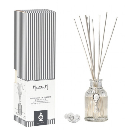 detail Mathilde M. - ROSE ÉLIXIR, difuzér pruh 90ml