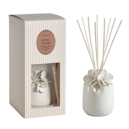 detail Mathilde M. - ROSE ÉLIXIR, difuzér Amour de Fleurs 200ml
