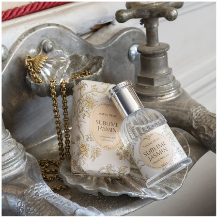 detail Mathilde M. - SUBLIME JASMIN, malá kosmetická sada v taštičce, 3dílná