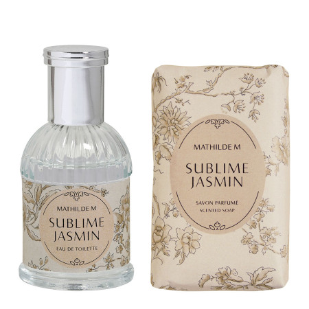 detail Mathilde M. - SUBLIME JASMIN, malá kosmetická sada v taštičce, 3dílná