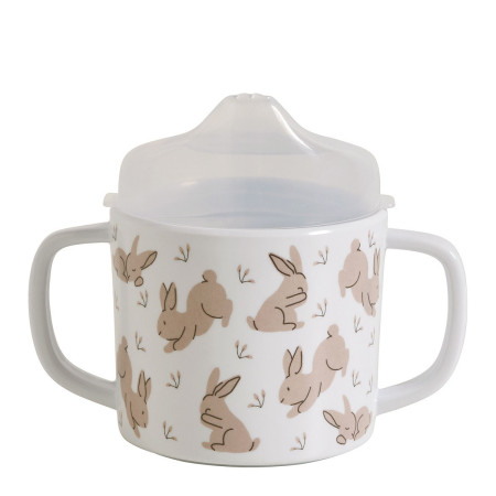 detail Mathilde M. - MY LITTLE SNACK Zajíčci, hrneček a lžička v boxu