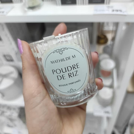 detail Mathilde M. - POUDRE DE RIZ, vonná svíčka 65g NEW