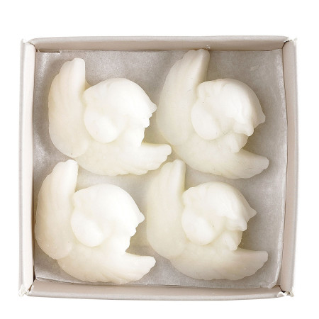 detail Mathilde M. - POUDRE DE RIZ, vonný vosk 4ks (andělé)