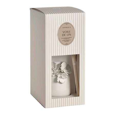 detail Mathilde M. - VOILE DE LIN, difuzér Amour de Fleurs 200ml