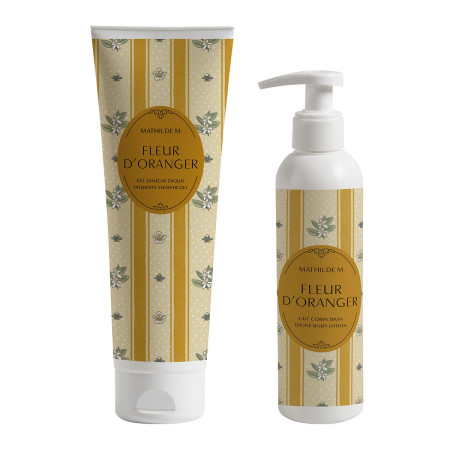 detail Mathilde M. - FLEUR D ORANGER, dárková sada tělové, mléko sprchový gel