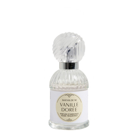 detail Mathilde M. - VANILLE DORÉE, bytový sprej 30ml
