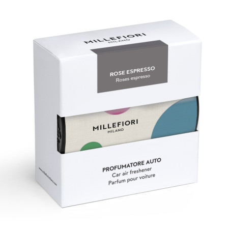 detail Millefiori Milano Icon ROSE ESPRESSO, textil floral 47 g