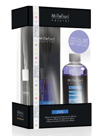 detail Millefiori Milano COLD WATER aroma difuzér 100 ml ZDARMA náplň 250 ml
