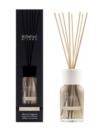 detail Millefiori Milano Difuzér 100ml AMBRA MINERALE