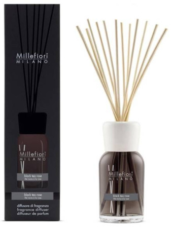 detail Millefiori Milano Difuzér 500ml BLACK TEA ROSE