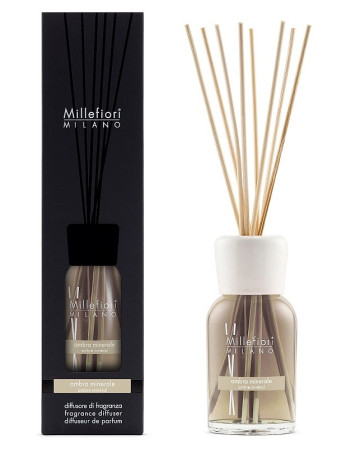 detail Millefiori Milano Difuzér 500ml AMBRA MINERALE