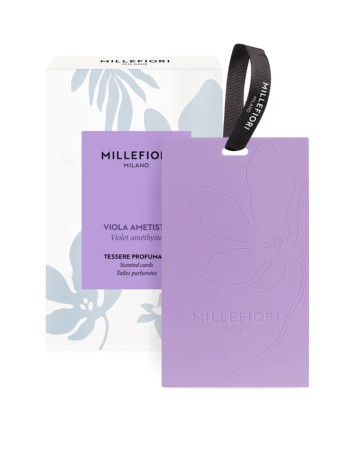 detail Millefiori Milano Vonné karty 3ks - VIOLA AMETISTA