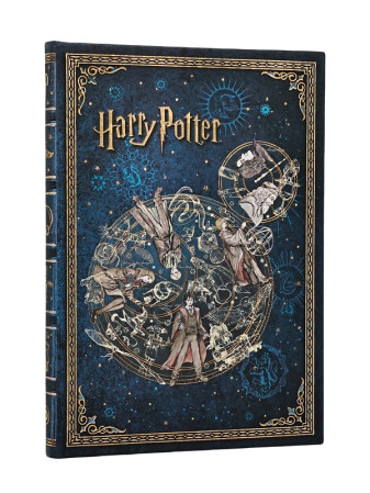 detail Paperblanks MIDI zápisník - Legends of Hogwarts, linkovaný