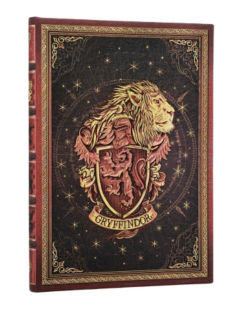 detail Paperblanks MIDI zápisník - Nebelvírský deník / Harry Potter, linkovaný