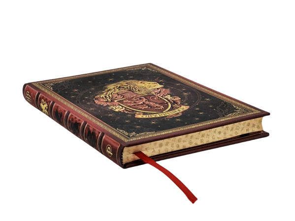 detail Paperblanks MIDI zápisník - Nebelvírský deník / Harry Potter, linkovaný