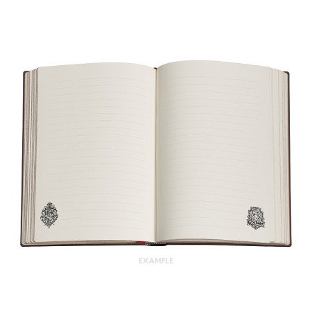 detail Paperblanks MIDI zápisník - Nebelvírský deník / Harry Potter, linkovaný