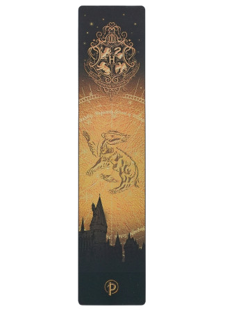 detail Paperblanks ZÁLOŽKA - MRZIMOR / Hufflepuff - Harry Potter