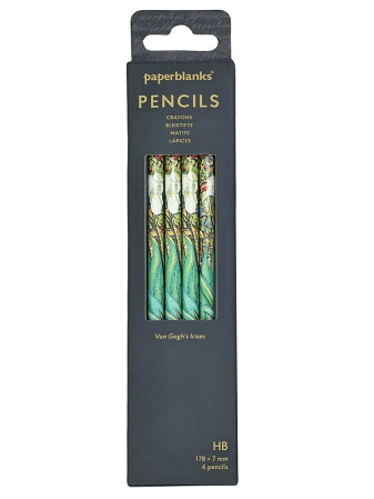 detail Paperblanks Pencils HB balení 4ks - Irises, Van Gogh's