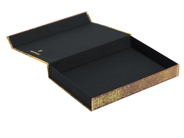 detail Paperblanks Manuscript Box- Verne, Around the World