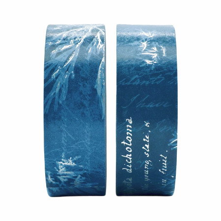 detail Paperblanks Washi pásky - SEA FLOWERS, 2x 10m