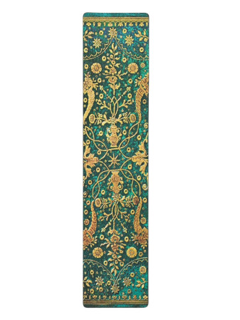 detail Paperblanks ZÁLOŽKA - Emerald Flower / Nature's Grace