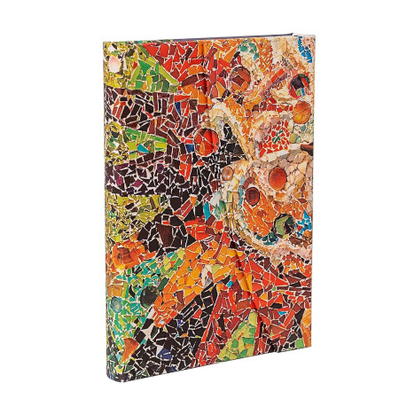 detail Paperblanks MIDI zápisník - Gaudího slunce, linkovaný
