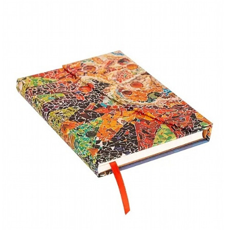 detail Paperblanks MIDI zápisník - Gaudího slunce, linkovaný