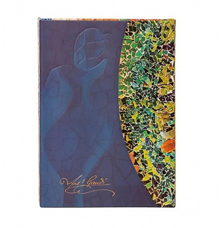 detail Paperblanks MIDI zápisník - Gaudího slunce, linkovaný