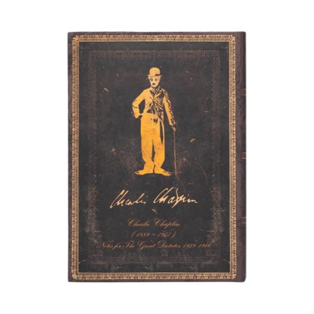 detail Paperblanks MIDI zápisník - CHARLIE CHAPLIN, linkovaný