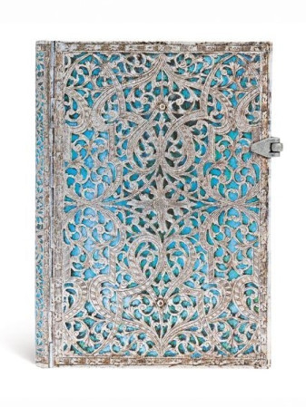 detail Paperblanks MIDI zápisník - MAYA BLUE, 240stran, linkovaný