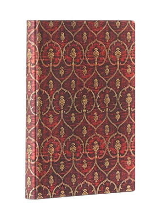 detail Paperblanks MIDI zápisník - RED VELVET, nelinkovaný, flexis