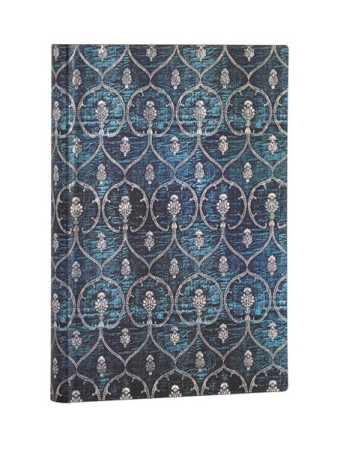 detail Paperblanks MIDI zápisník - BLUE VELVET, nelinkovaný, flexis