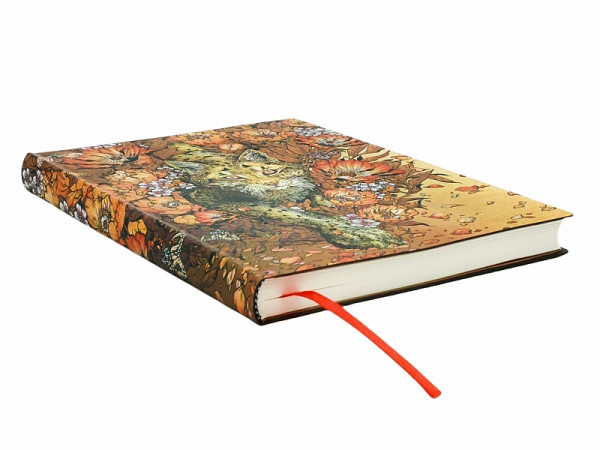 detail Paperblanks MIDI zápisník - Lynx Rising, linkovaný, flexi