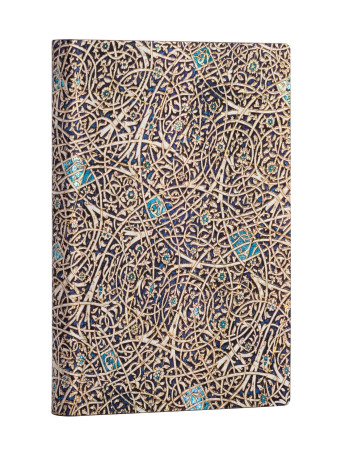 detail Paperblanks MINI zápisník - Granada Turquoise, linkovaný