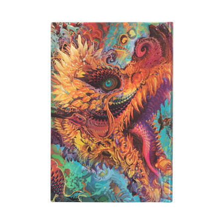 detail Paperblanks MINI zápisník - Humming Dragon, linkovaný