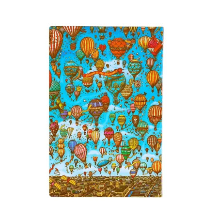 detail Paperblanks MINI zápisník - Balloon Festival, flexi, linkovaný