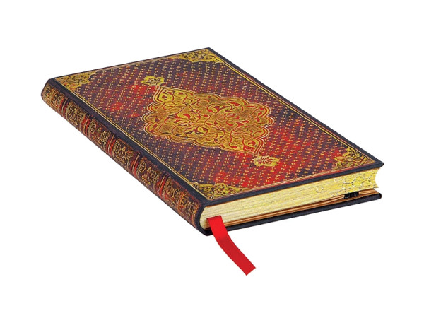 detail Paperblanks SLIM zápisník - Golden Trefoil, linkovaný