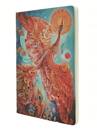 detail Paperblanks Sešit A4, linkovaný - PTÁCI ŠTĚSTÍ, FIREBIRD