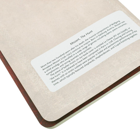 detail Paperblanks Sešit A5, linkovaný - MOZART, LOV