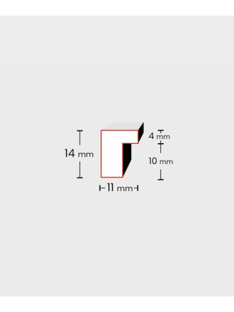 detail Rámeček dřevěný Icar PINIA 00 10x15cm dub