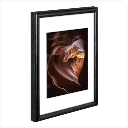 detail Hama rámeček dřevěný PHOENIX, černý, 29,7x42 cm (formát A3)