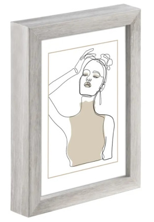 detail Hama rámeček dřevěný KOPENHAGEN, taupe, 50x70 cm POUZE OSOBNÍ ODBĚR