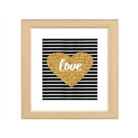 detail Hama rámeček plastový RIO, přírodní, 20x20 cm